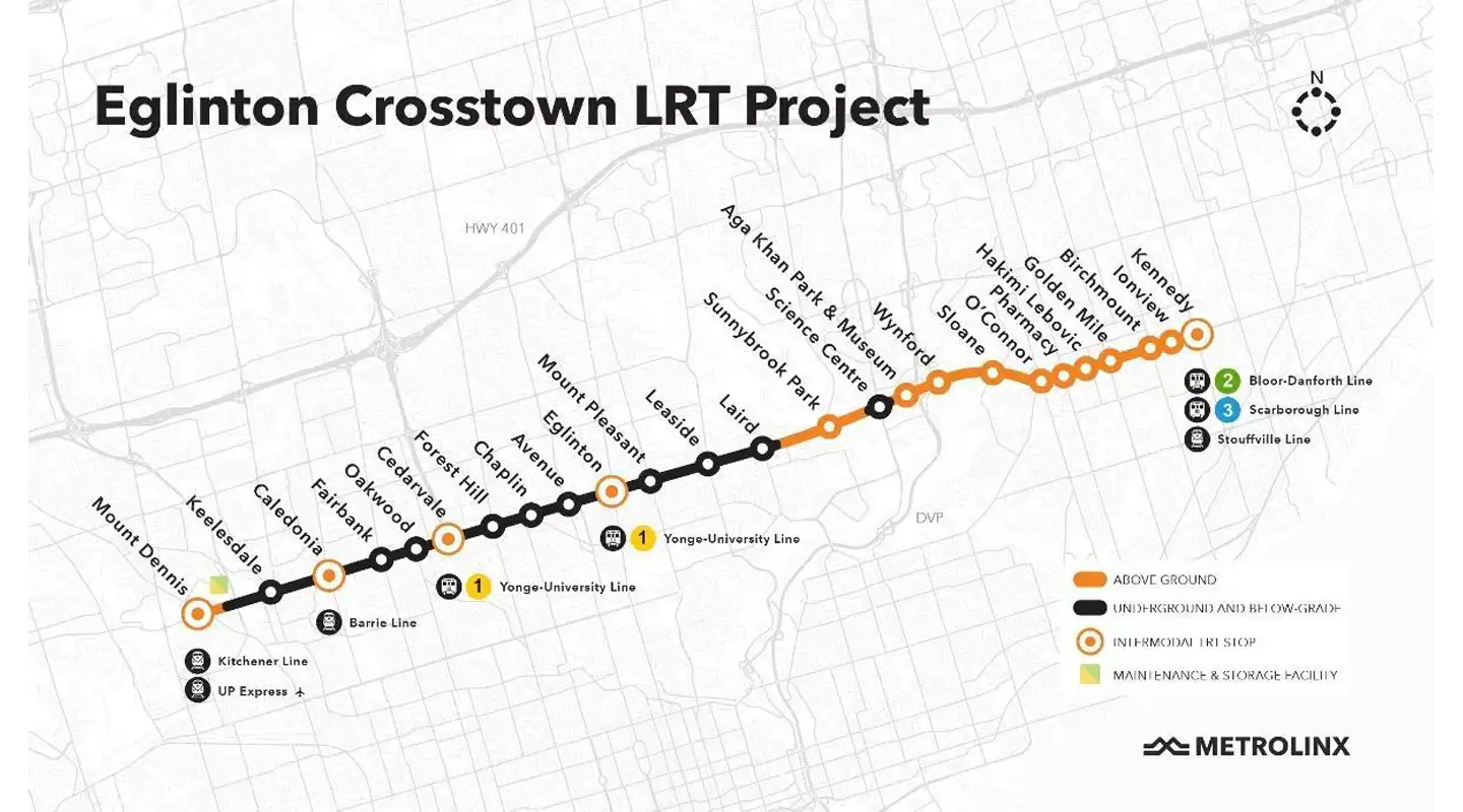 Crosslinx LRT Project
